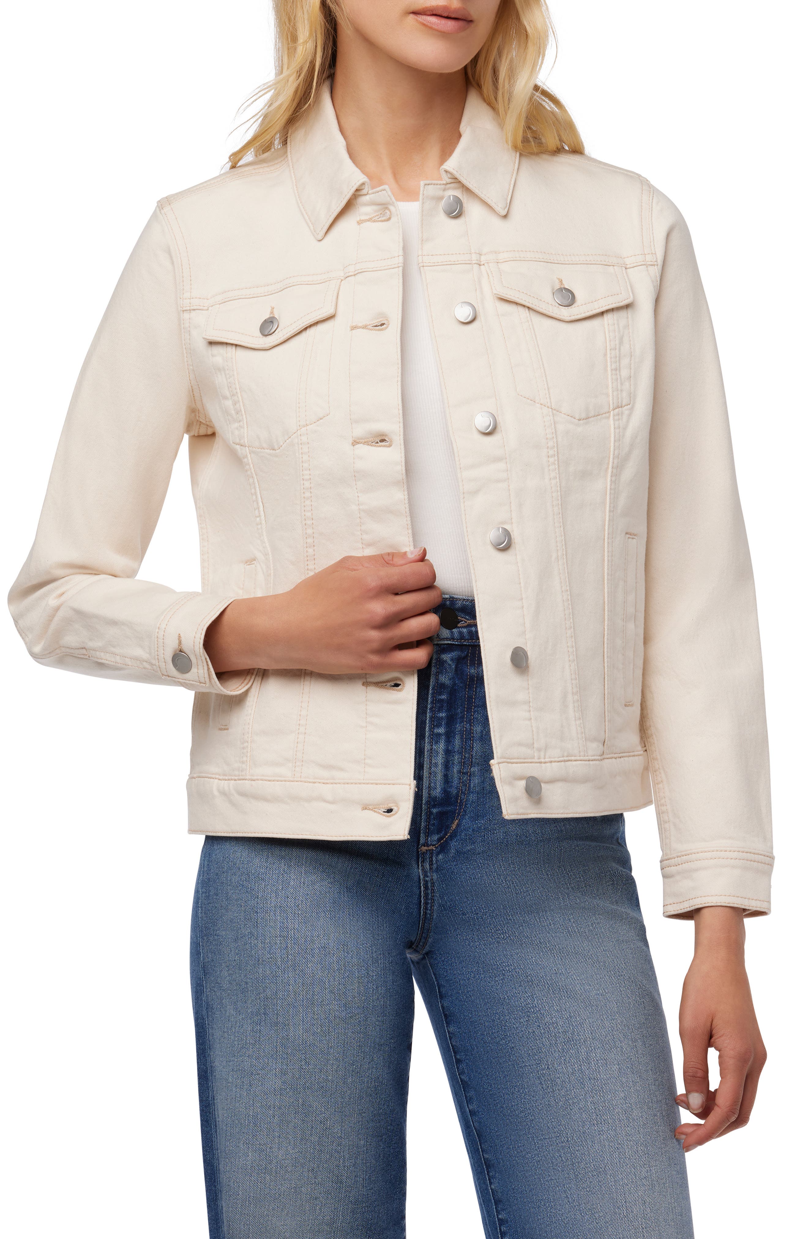 Aveline Distressed Denim Jacket Paige Denim Jacket Nordstrom Rack Top