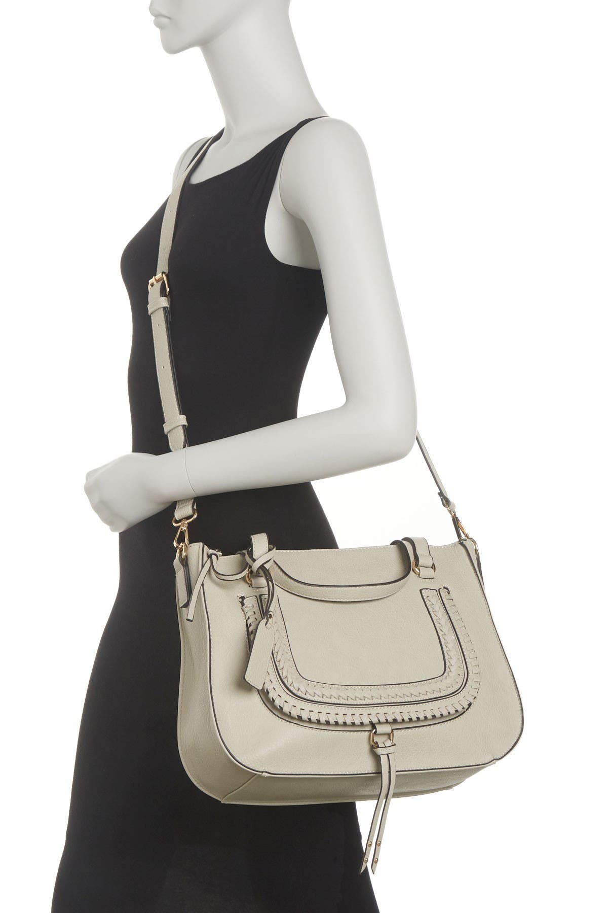 Sole Society Destin Satchel In Light Grey