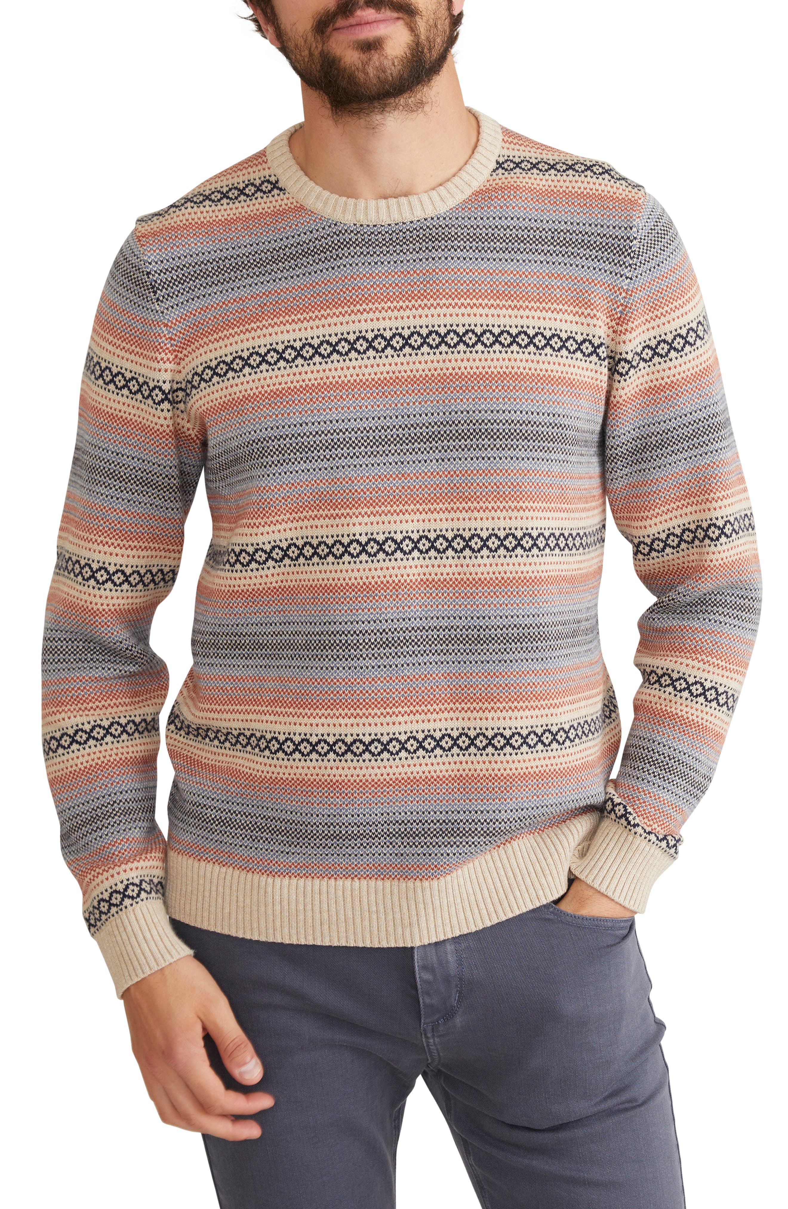 Double Layer Wool Blend Sweater