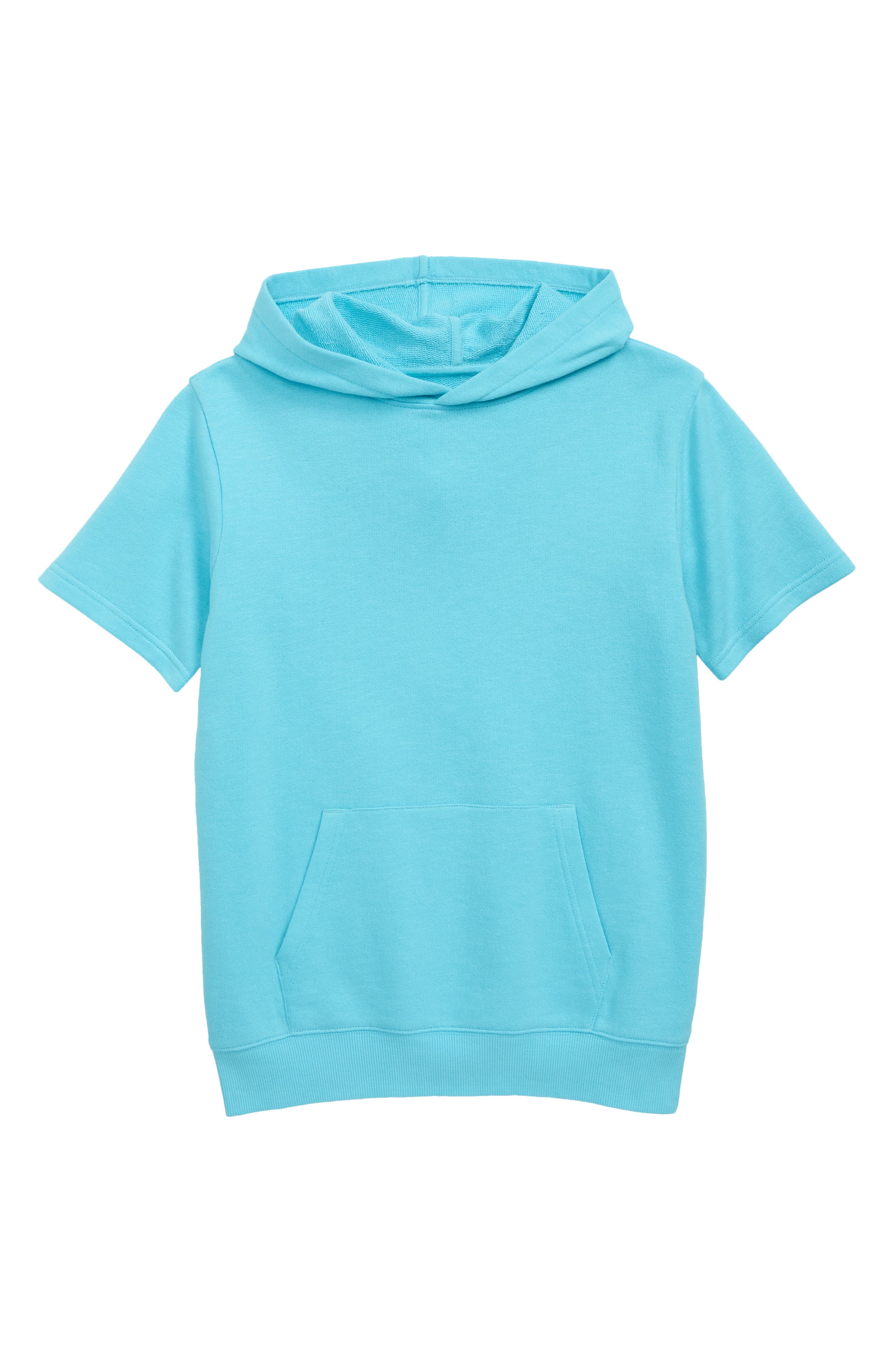 Treasure & Bond Kids' Short Sleeve Hoodie Nordstrom