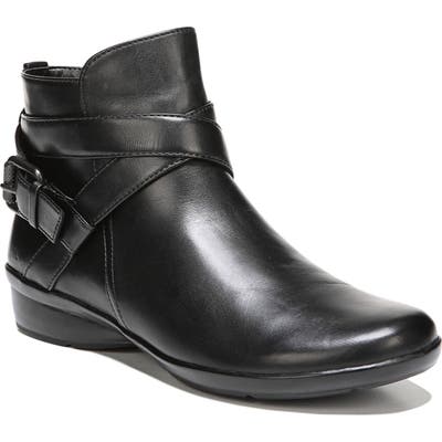 Naturalizer Cassandra Buckle Strap Bootie- Black