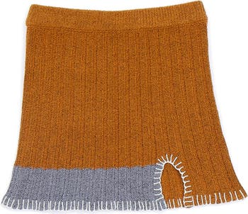 YanYan Tweedle Knit Miniskirt | Nordstrom