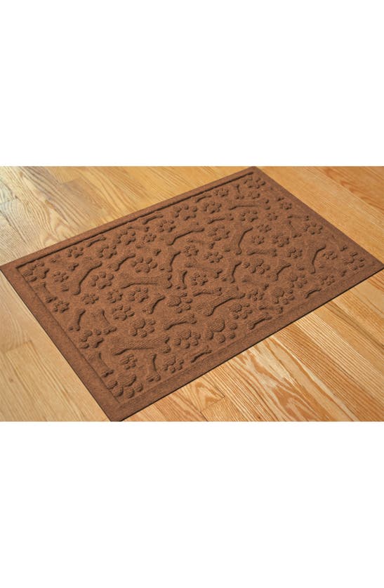 Shop Bungalow Flooring Waterhog Pet Floor Mat In Dark Brown