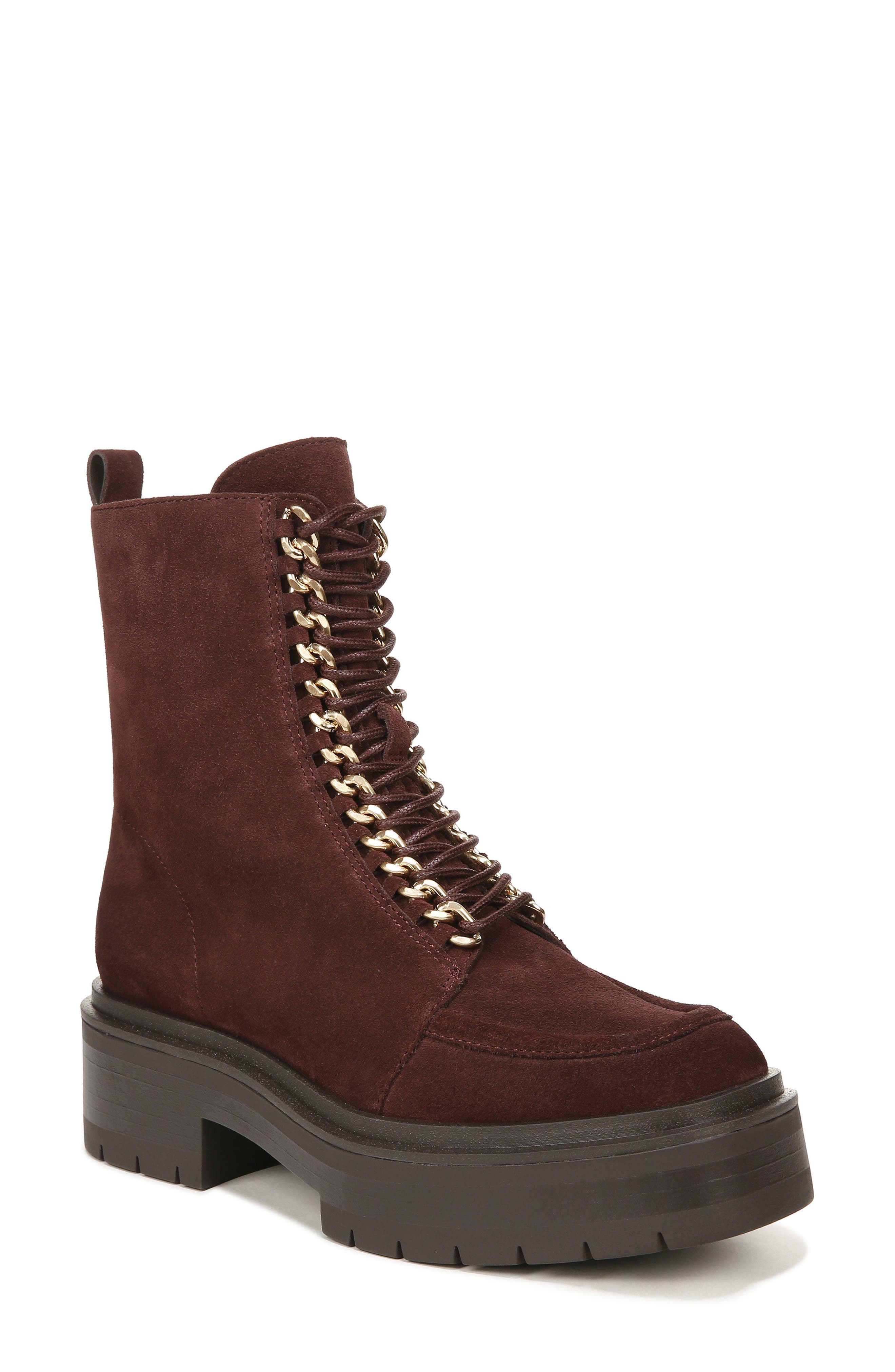 Sam Edelman | Shoes | Sam Edelman Lue Combat Platform Boot In Black Leather 649cceafc1c346cea34a2e16