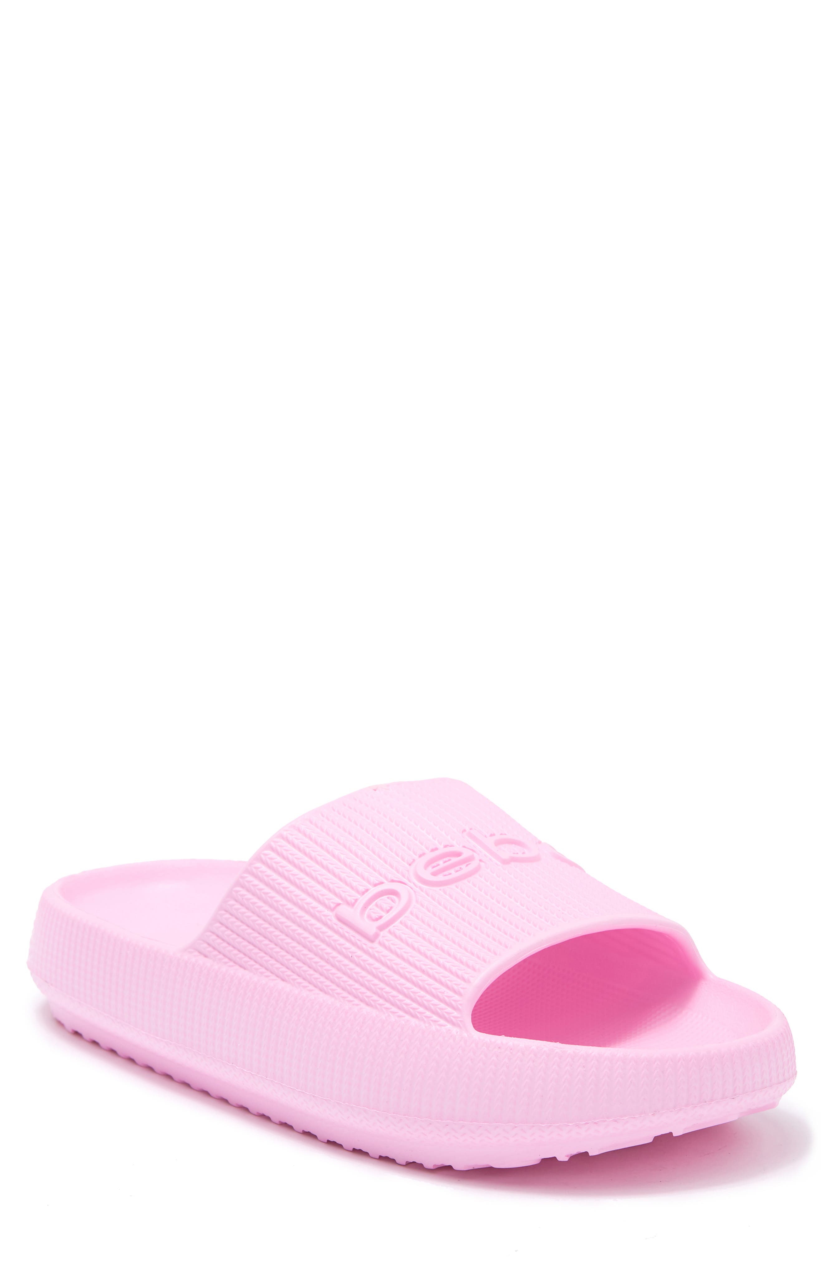 bebe slide sandals
