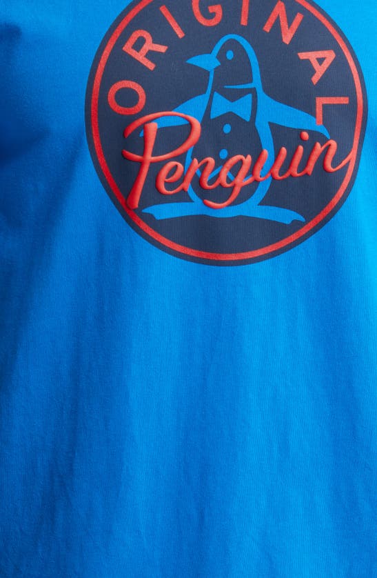 Shop Original Penguin Pete Graphic T-shirt In Skydiver