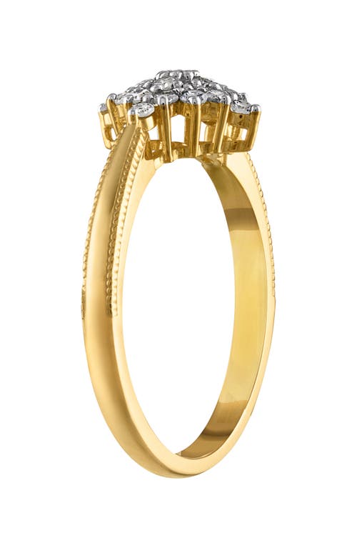 Fzn Diamond Ring In Yellow