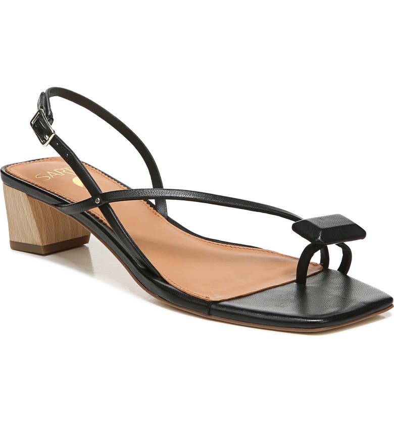 SARTO BY FRANCO SARTO Courtney Sandal, Main, color, BLACK LEATHER