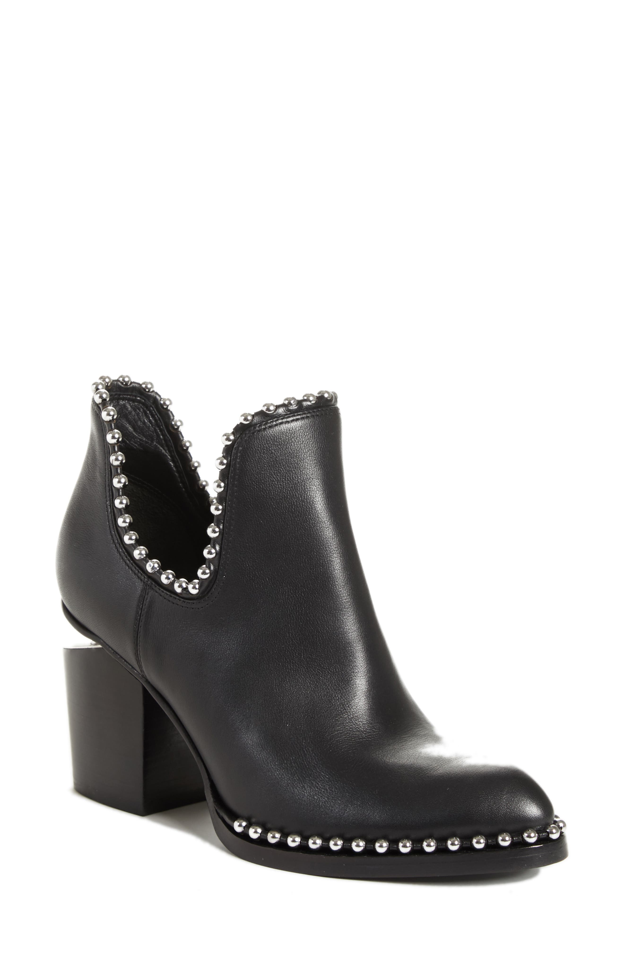 alexander wang boots with studs