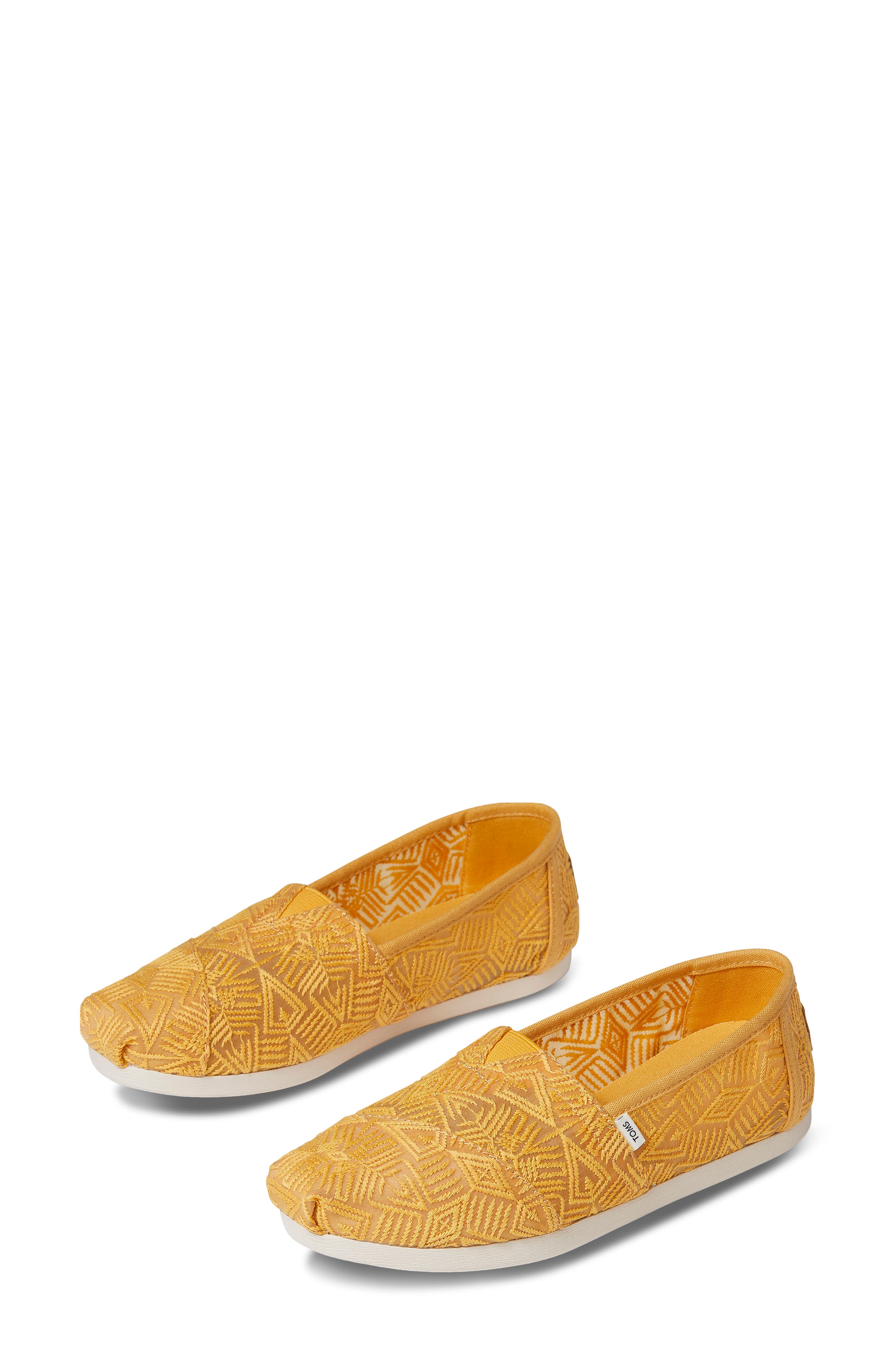 yellow lace toms