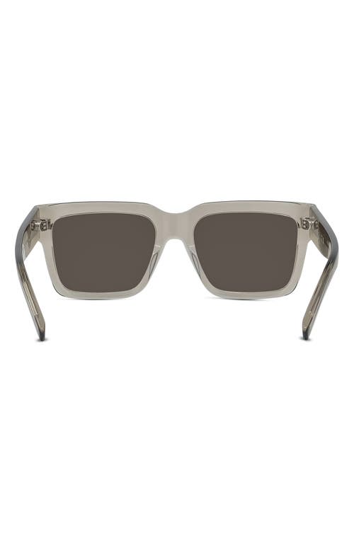 Shop Givenchy Gv Day Square Sunglasses In Shiny Light Brown/brown