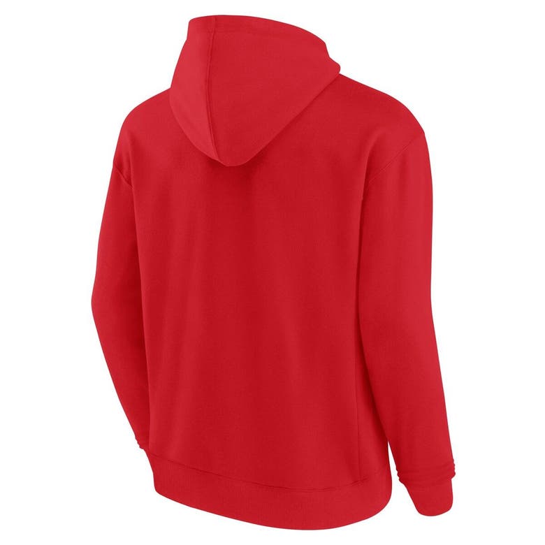 Shop Fanatics Signature Unisex  Red Cincinnati Reds Elements Super Soft Fleece Pullover Hoodie