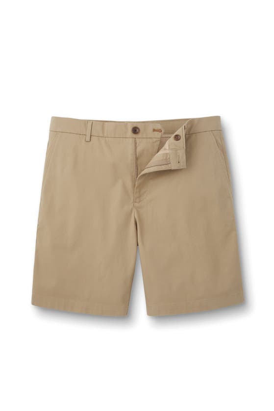 Charles Tyrwhitt Cotton Shorts In Taupe