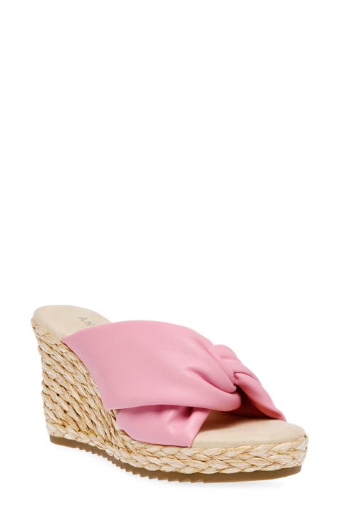 Buy Pink Pretty Chic Wedges  Sandals For Women Wedge Online – Chere