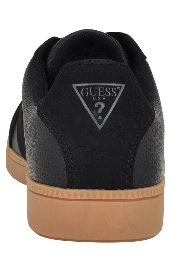 Guess Bishan Sneaker In Black/ Gum Multi