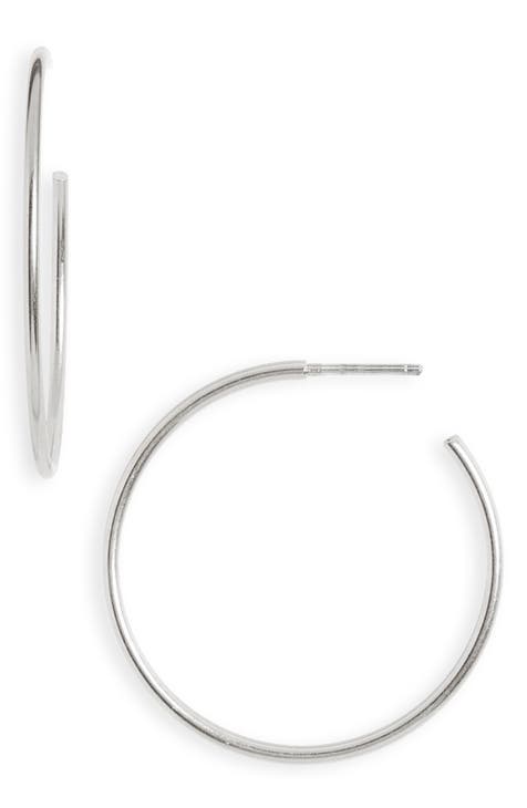 Nordstrom silver hoop earrings Clearance