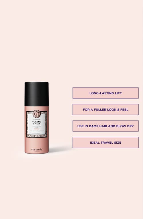 Maria Nila Volume Spray In No Color