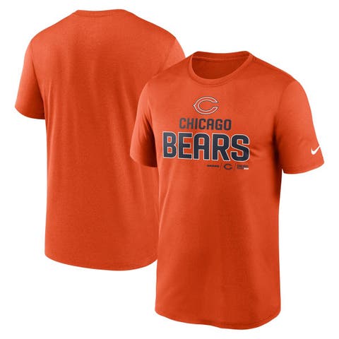 NFL Team Apparel Boys' Chicago Bears Abbreviated Grey T-Shirt