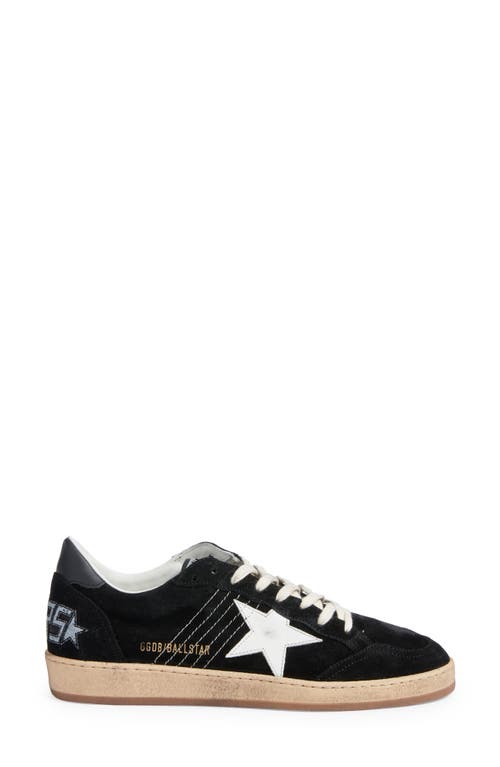 Shop Golden Goose Ball Star Low Top Sneaker In Black/white