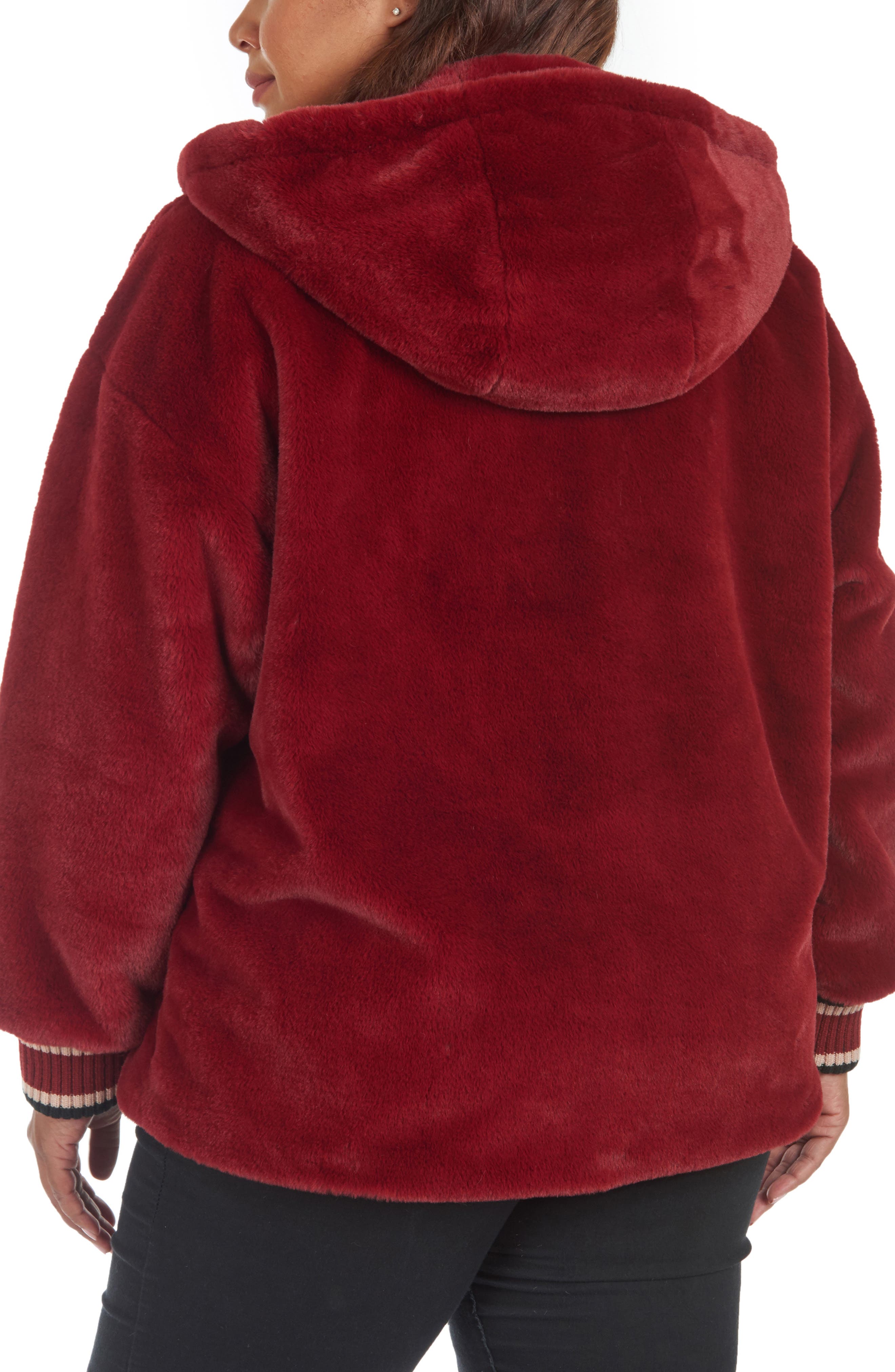 nordstrom rack fuzzy jacket