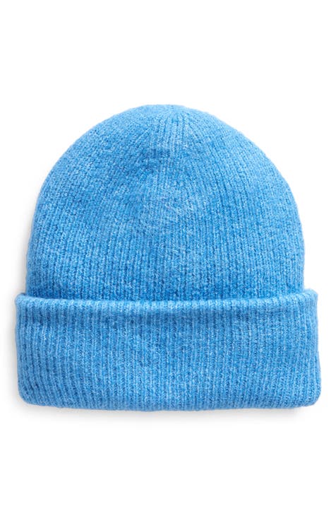 Durio Blue Hat Warm Blue Beanie Royal Thick Blue Beanie Soft Winter Hats  Beanie for Women Blue One Size at  Women's Clothing store