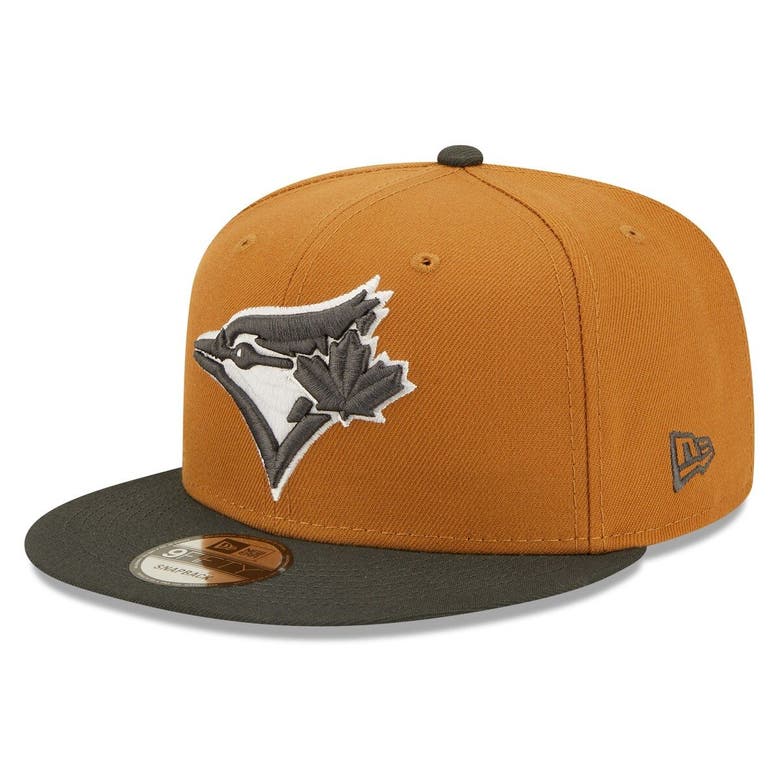 Men's New Era Light Blue/Charcoal Toronto Blue Jays Color Pack Two-Tone  9FIFTY Snapback Hat