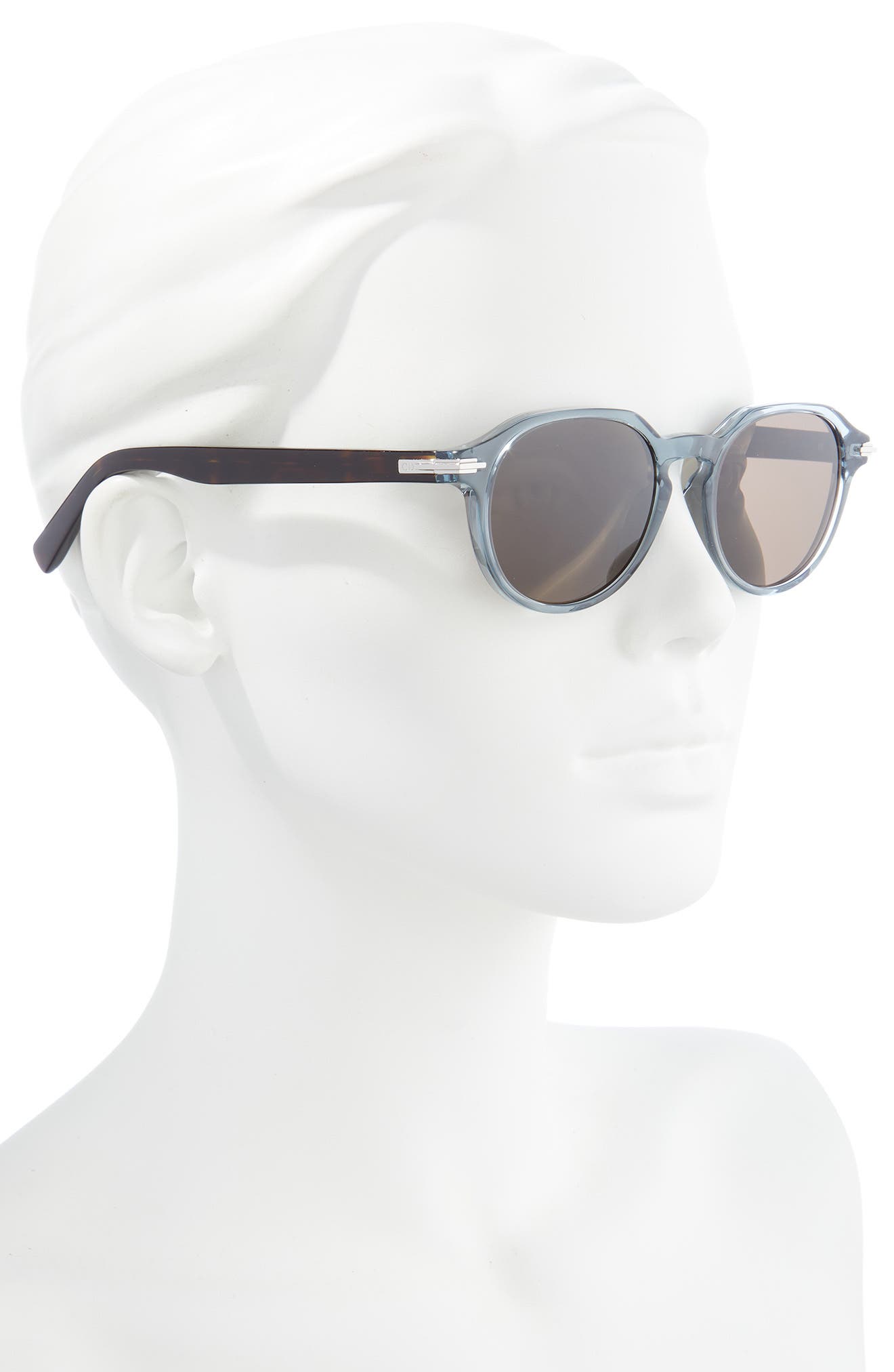 dior 51mm round sunglasses