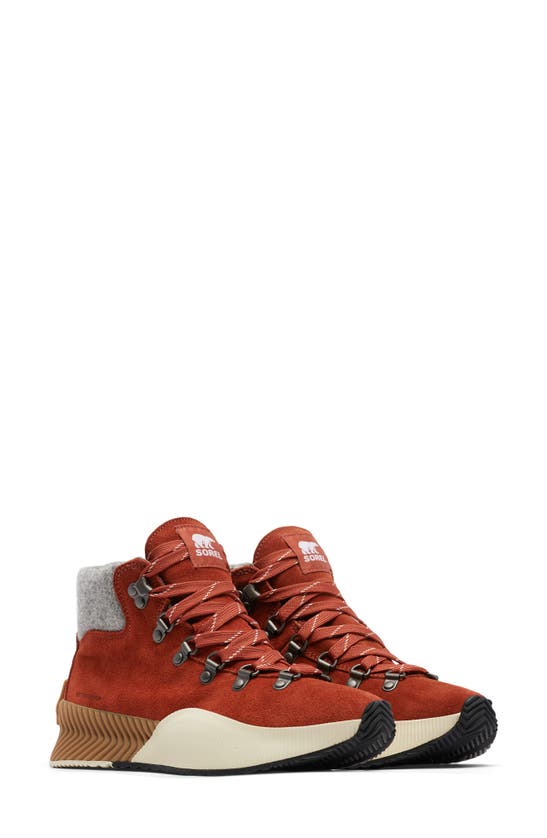Sorel Out N' About Iii Conquest Waterproof Boot In Warp Red Chalk