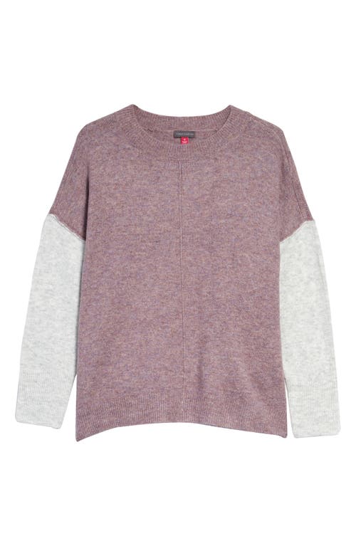 VINCE CAMUTO VINCE CAMUTO EXTENDED SHOULDER COLORBLOCK SWEATER
