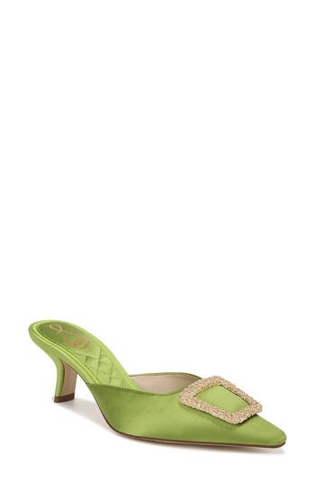 Shop Sam Edelman Brit Pump In Sycamore Green