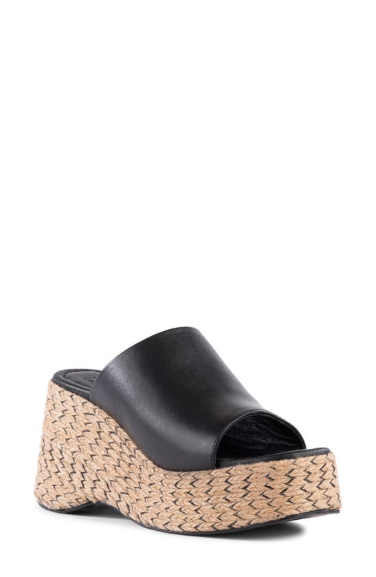 Seychelles Tulip Platform Sandal In Black