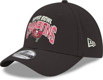 Men's New Era Red Tampa Bay Buccaneers Super Bowl LV Champions Victory  9FORTY Adjustable Hat