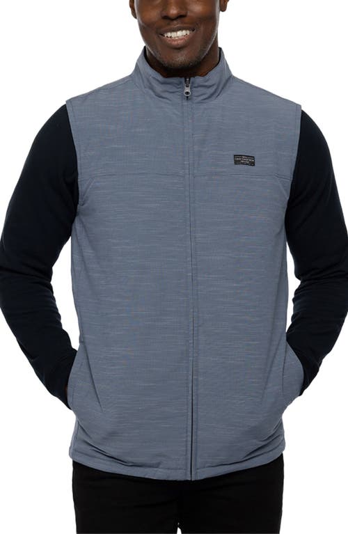 TravisMathew West Is Best Vest in Heather Peacoat at Nordstrom, Size Small