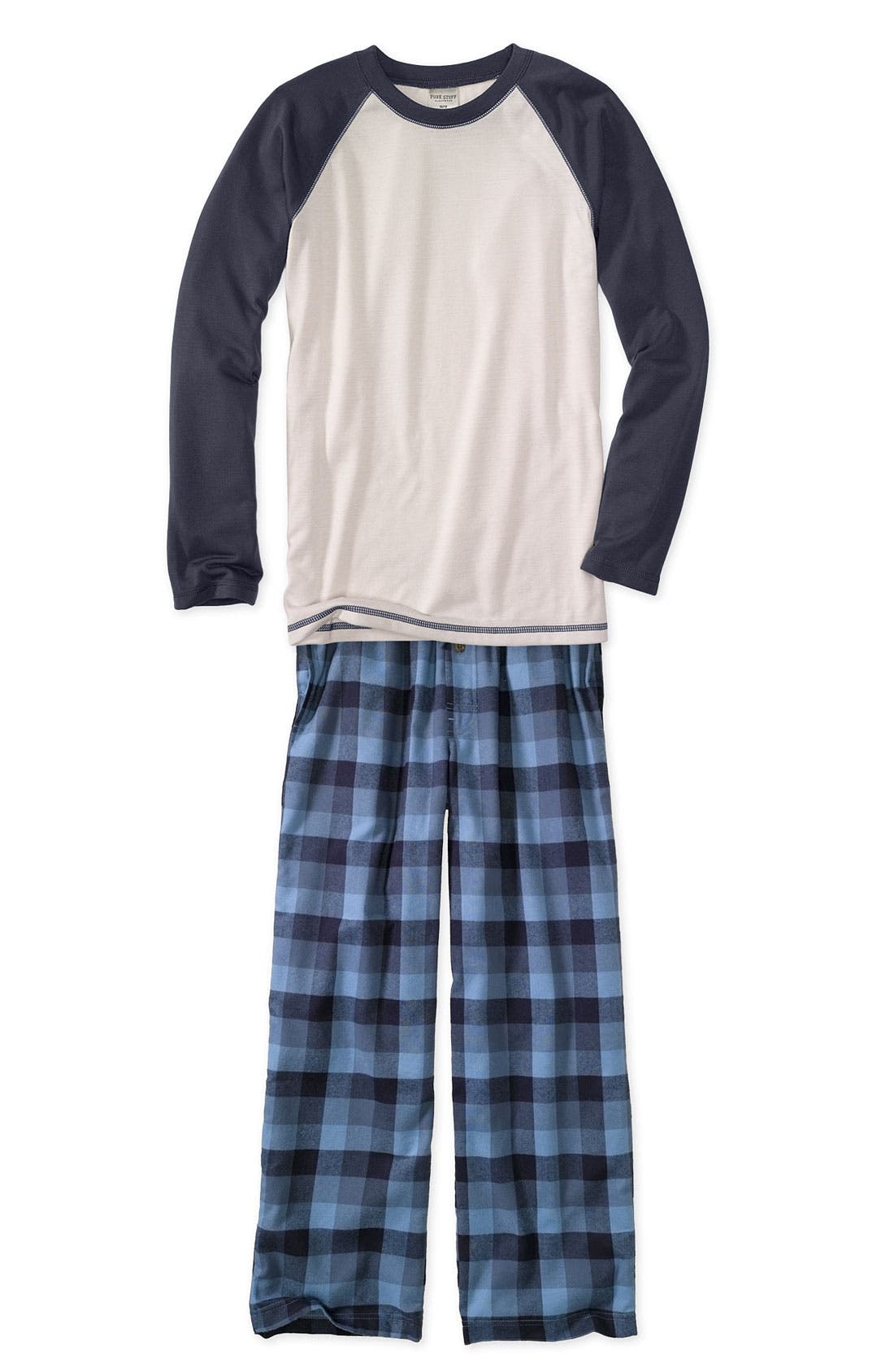 Pure Stuff Plaid Flannel Pajama Pants (Little Boys & Big Boys) Nordstrom