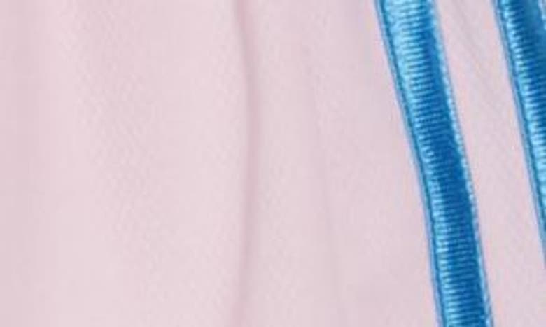 Shop Adidas Originals Kids' 3-stripes Mesh Shorts In Clear Pink