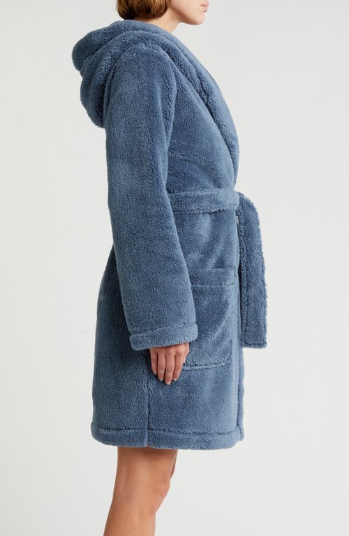 Ugg(r) Aarti Faux Shearling Hooded Robe In Sea Level