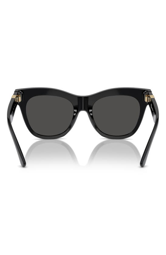 Shop Burberry Evolution 54mm Cat Eye Sunglasses In Black