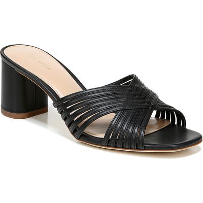 Via Spiga Rafaela Slide Sandal- Black