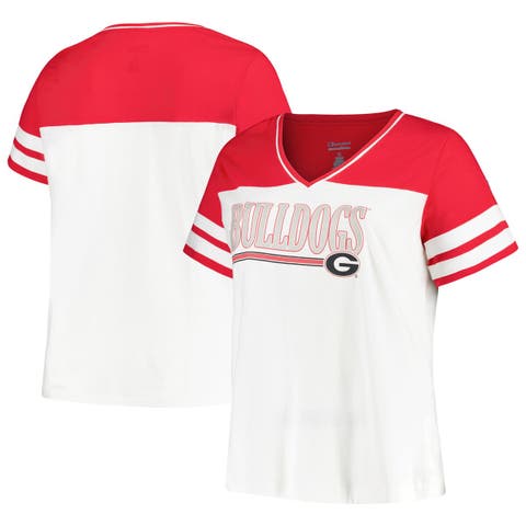 Plus size store georgia bulldog shirts