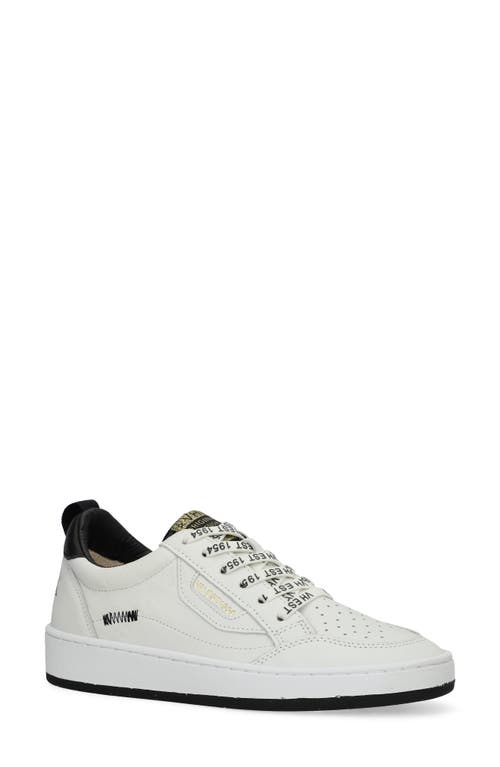 Swag Sneaker in White/Black