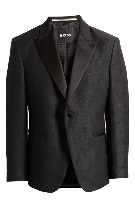 Hutson Wool Blend Tuxedo Jacket