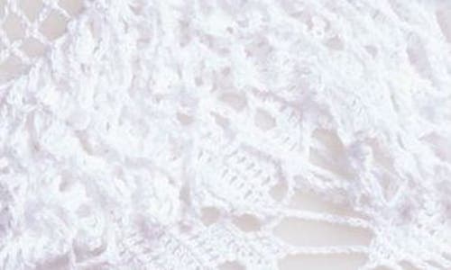 Shop Diotima Drift Cotton Crochet Halter Top In White