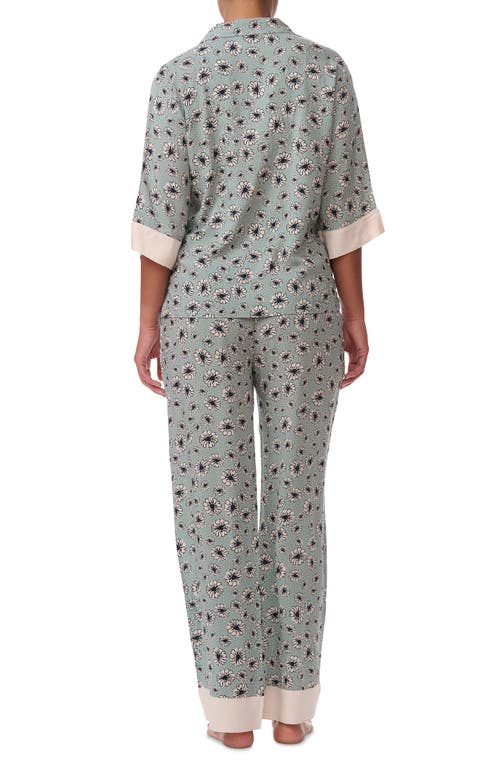 Splendid Print Pajamas In Daisy Dot Toss