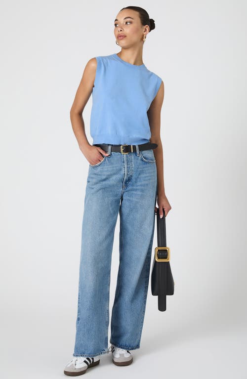 French Connection Cosysoft Sleeveless Sweater In Blue