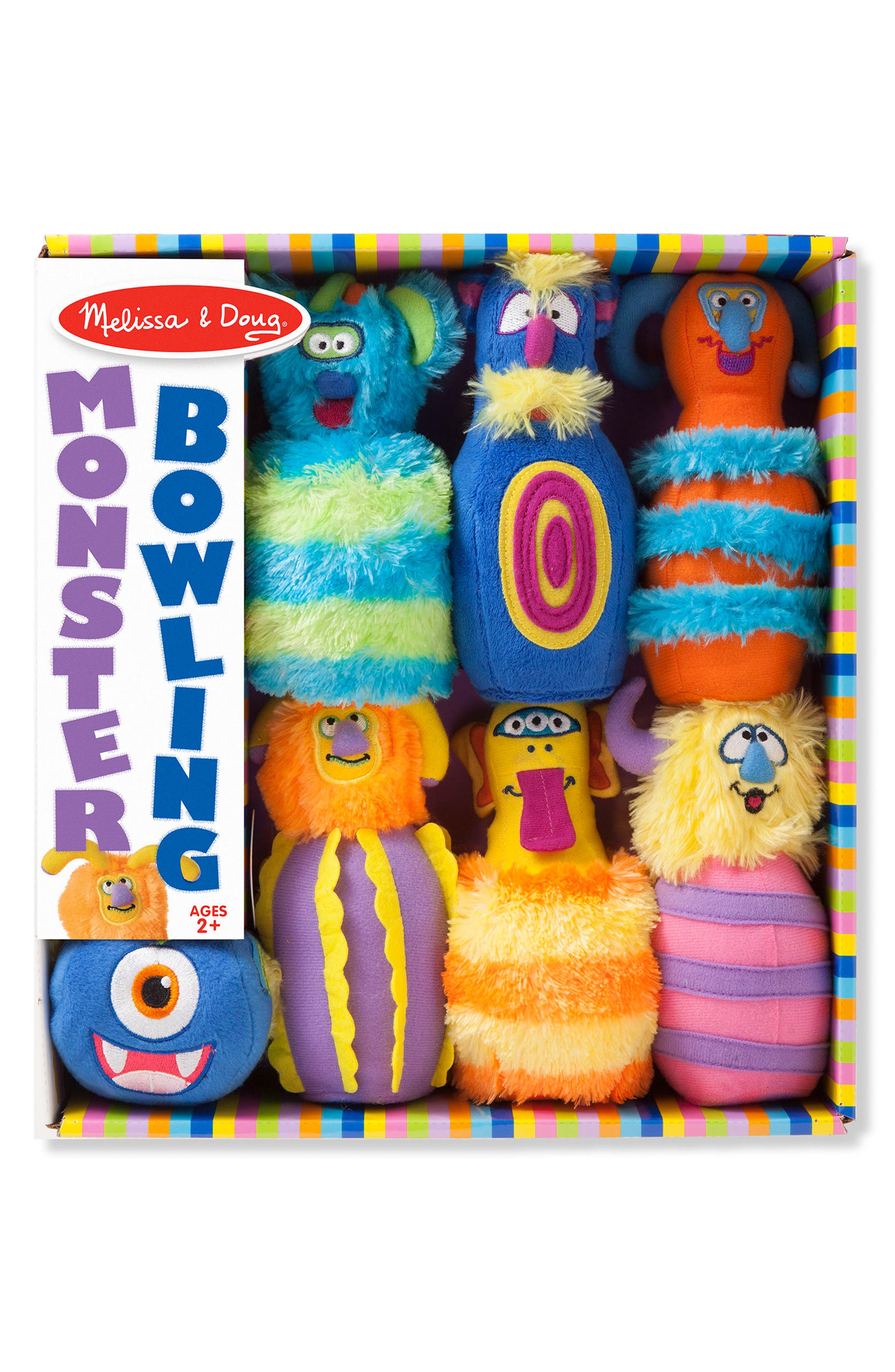 Melissa & Doug 7Piece Plush Monster Bowling Set Nordstrom