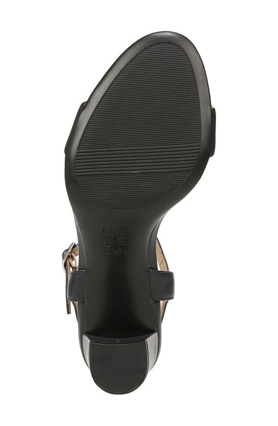 Naturalizer Bristol Ankle Strap Sandal In French Navy Blue Synthetic