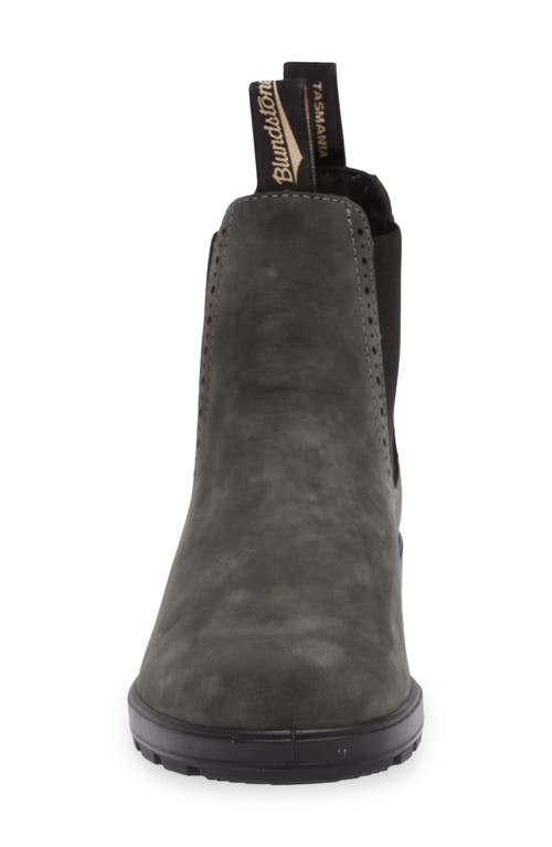 Blundstone Footwear Chelsea Boot In Rustic Black