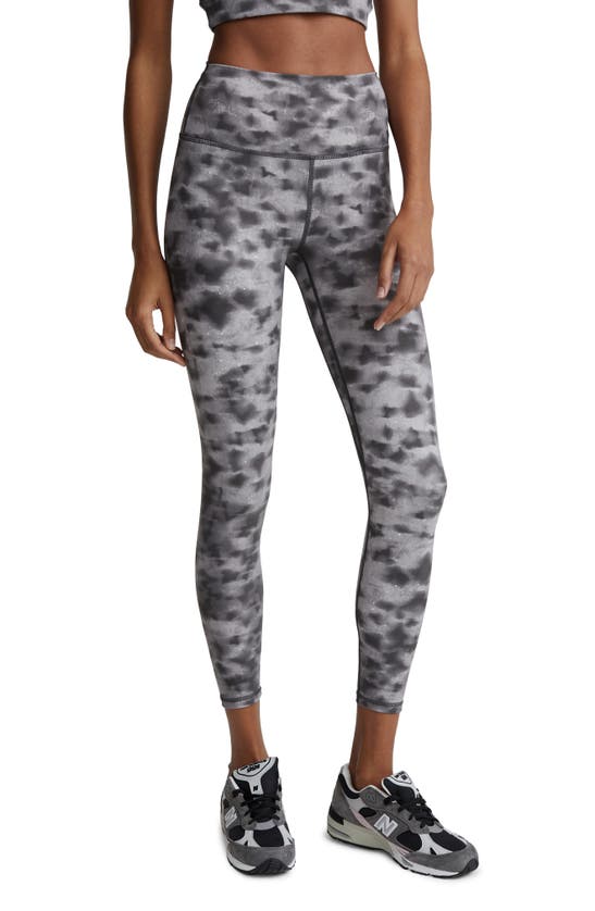 Click to view more detailed imagery on our partner's website Varley Let's Go 25 Grey Stretch-jersey Leggings In Concrete Leaf