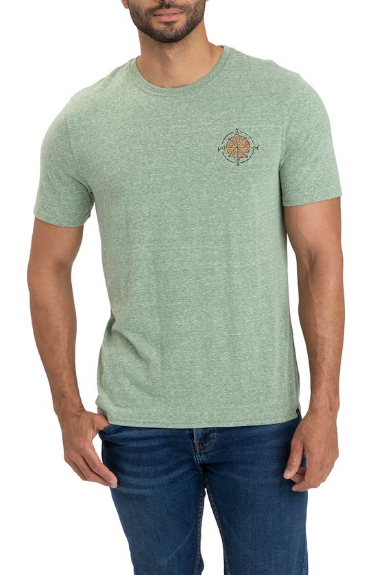 Threads 4 Thought Mountain Crest Graphic T-shirt In Cactus