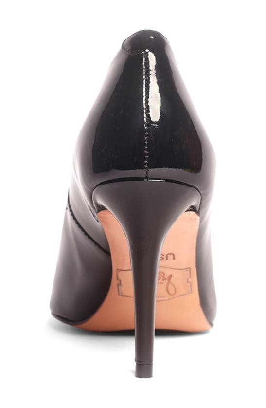 Anthony Veer Edith Stiletto Pump In Black Patent